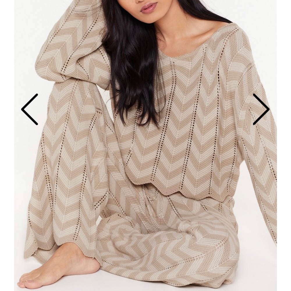 Nasty Gal lounge set size UK 7